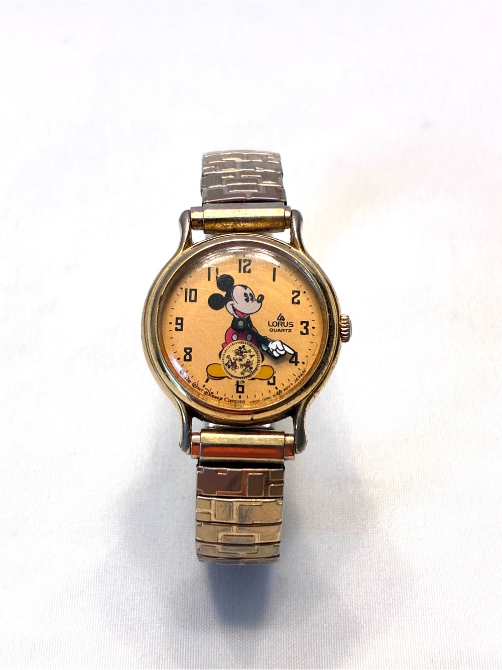 Vintage (1988-92) Lorus Mickey Mouse Women’s Watch V802-0090 Rotating Seconds